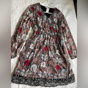 Women’s Long Sleeve Dress-Maurices